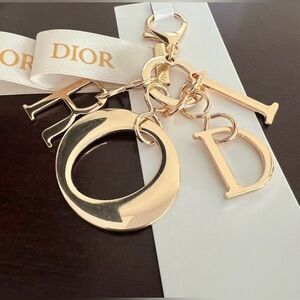 Dior keychain/bag charm